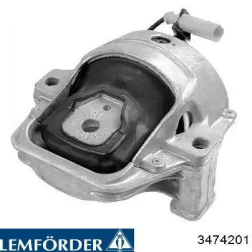 Poduszka (podpora) silnika lewa Lemforder 3474201 cena, od 109,53 USD