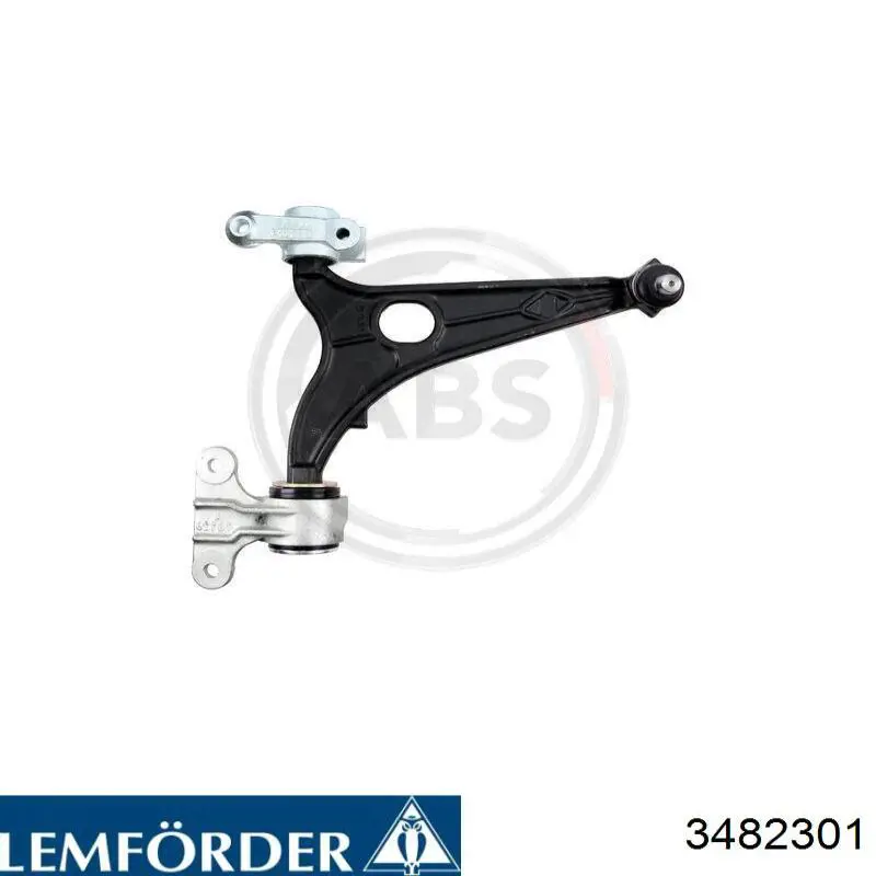 Wahacz zawieszenia przedniego dolny lewy Lemforder 3482301 cena, od 69,13 USD