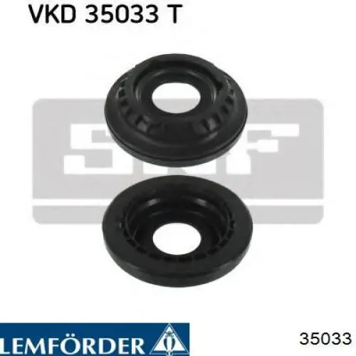 Silentblock przedniego wahacza górnego 35033 Lemforder