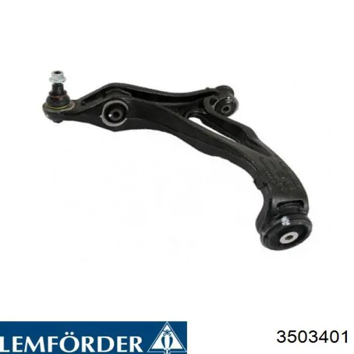 Do koszyka 3503401 Lemforder Silentblock przedniego wahacza dolnego