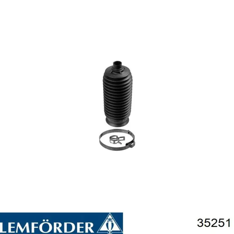 Osłona mechanizmu kierowniczego (maglownicy) Lemforder 35251 cena, od 9,95 USD
