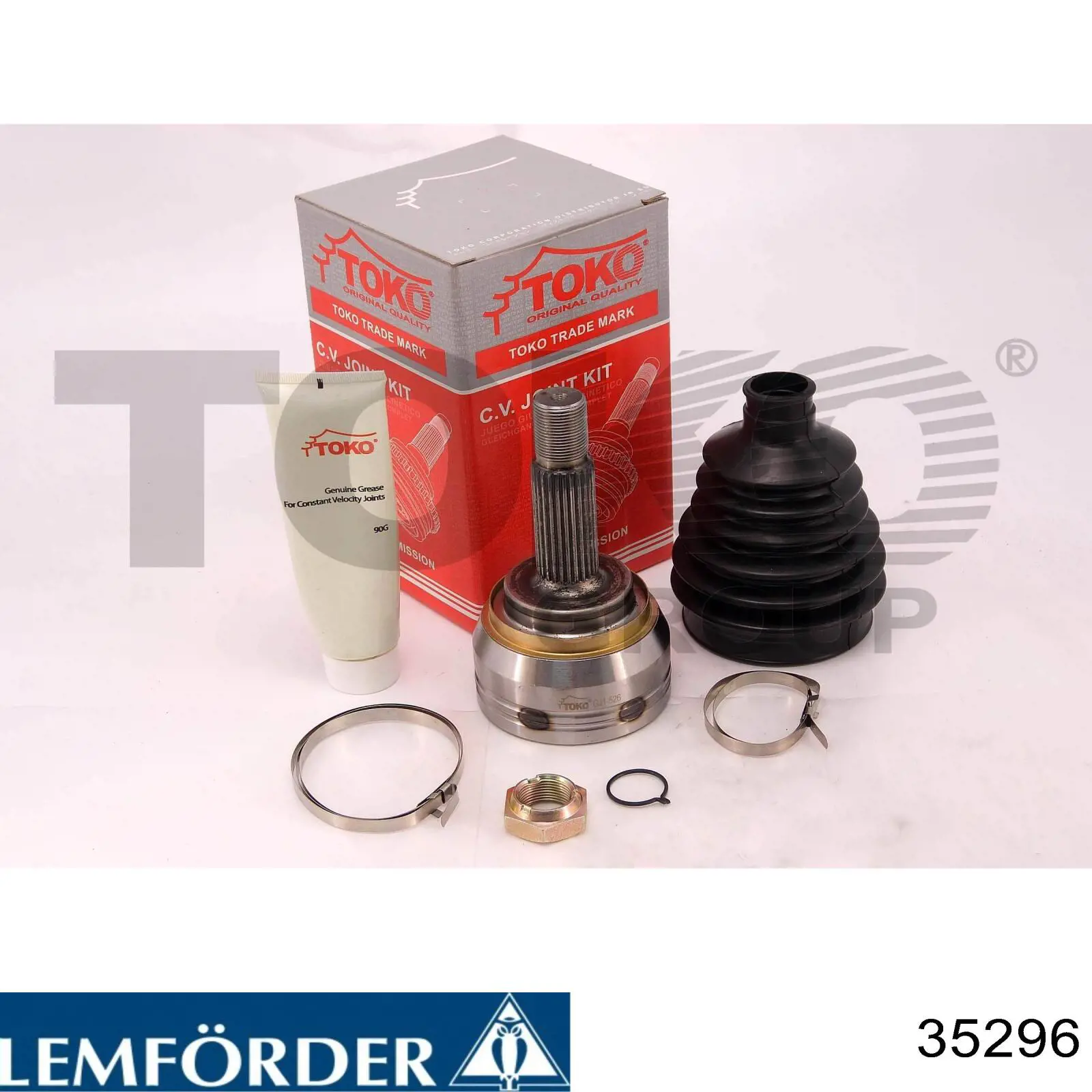 35296 Lemforder Łącznik stabilizatora tylnego lewy