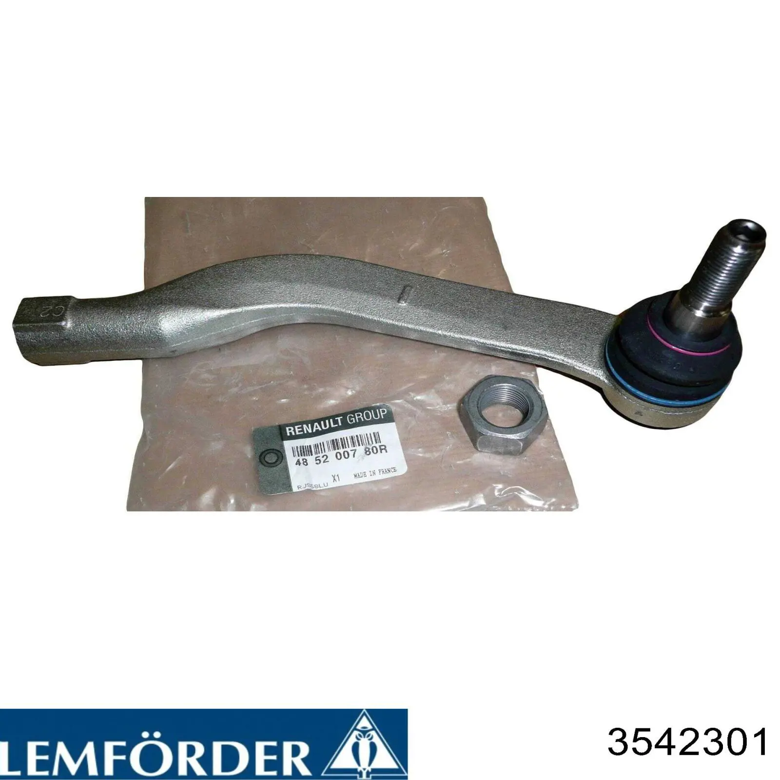 Końcówka drążka kierowniczego zewnętrzna Lemforder 3542301 cena, od 20,13 USD