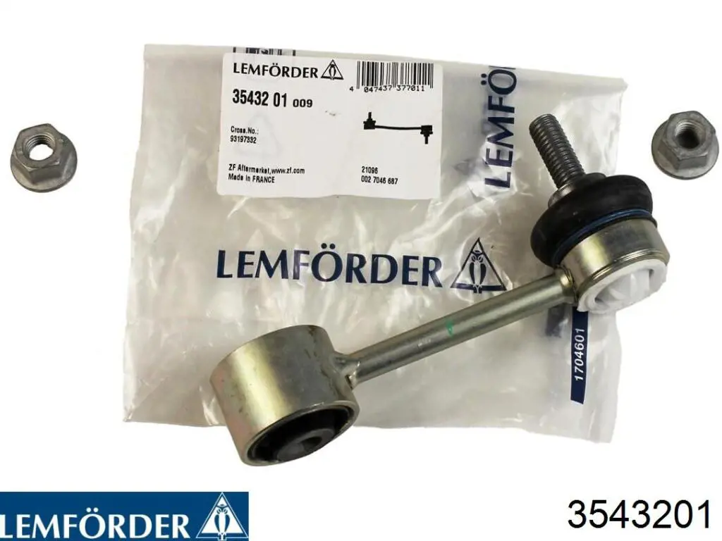 Łącznik stabilizatora tylnego Lemforder 3543201 cena, od 13,45 USD