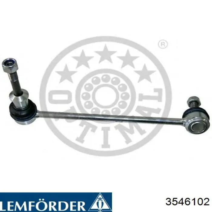 Łącznik stabilizatora przedniego lewy Lemforder 3546102 cena, od 17,74 USD