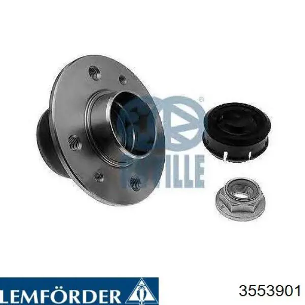 Do koszyka 3553901 Lemforder Silentblock wahacza tylnego górnego