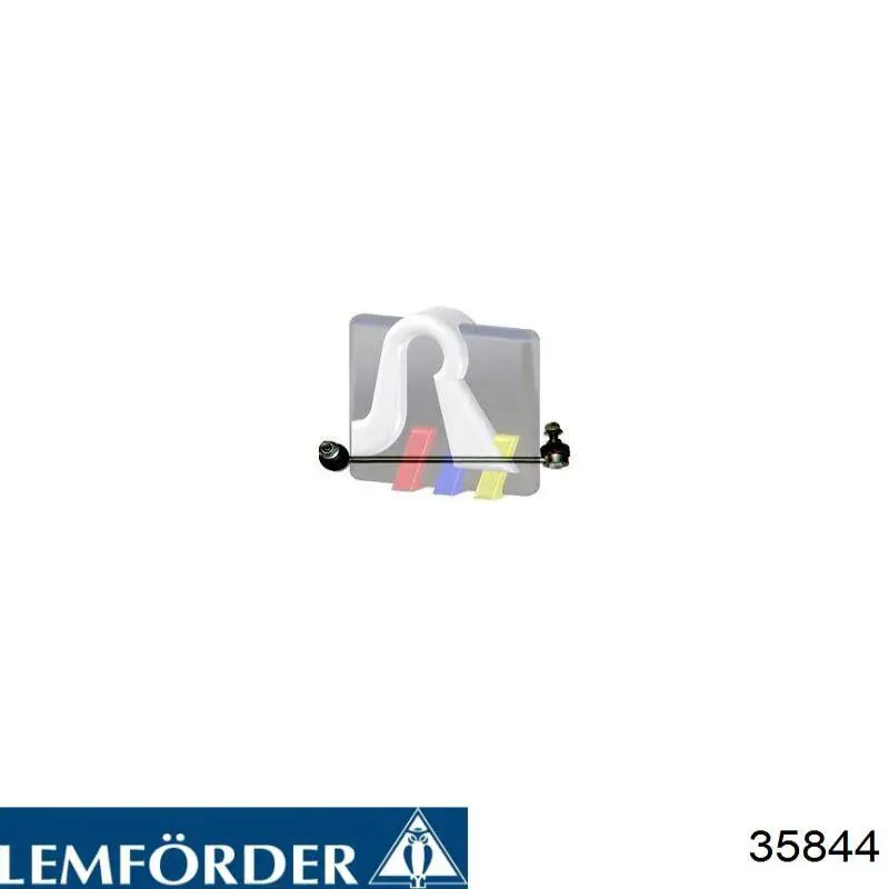 Łącznik stabilizatora przedniego lewy Lemforder 35844 cena, od 14,23 USD