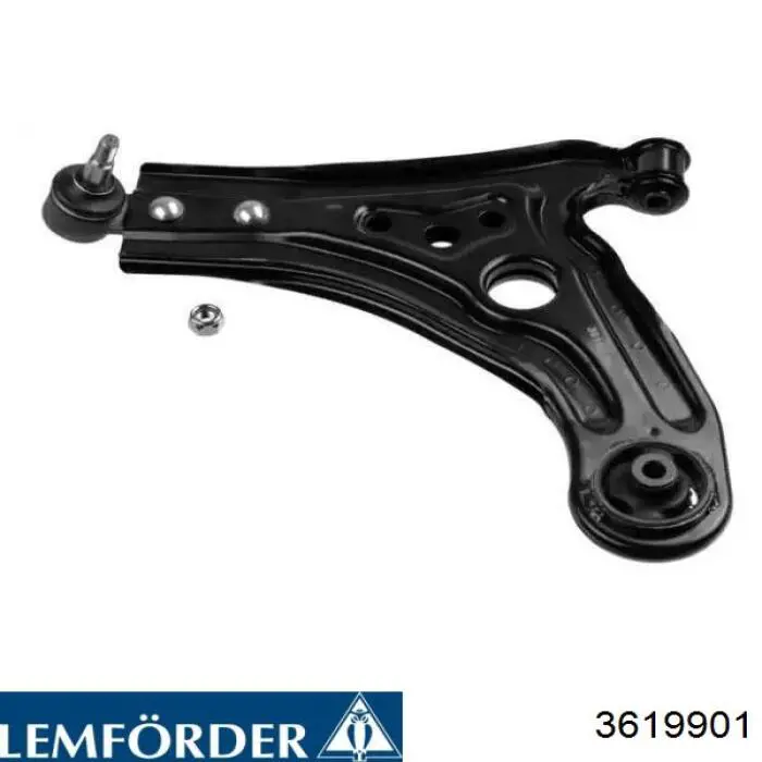 Wahacz zawieszenia przedniego dolny lewy Lemforder 3619901 cena, od 85,23 USD