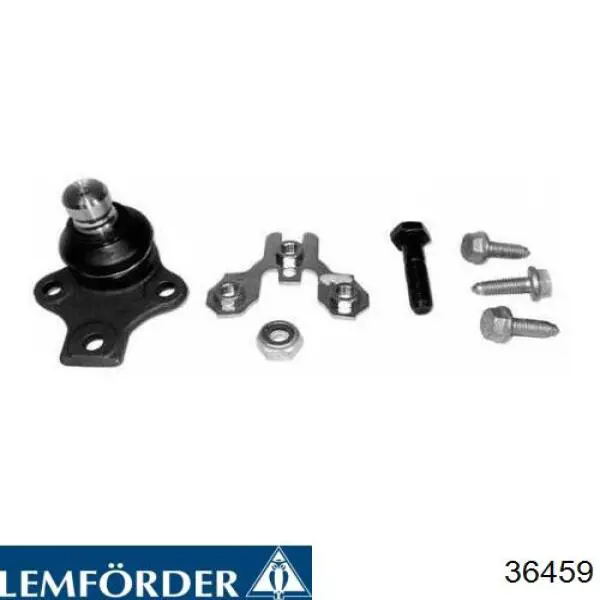 Do koszyka 36459 Lemforder Silentblock czopu tylnego