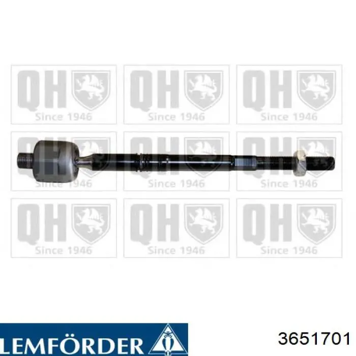 Drążek kierowniczy Lemforder 3651701 cena, od 22,65 USD