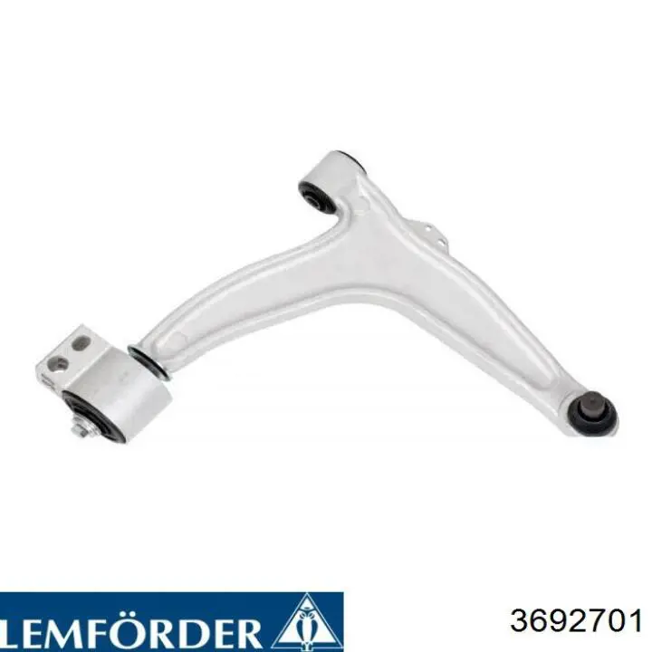 Do koszyka 3692701 Lemforder Wahacz zawieszenia przedniego dolny prawy