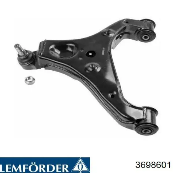 Wahacz zawieszenia przedniego dolny lewy Lemforder 3698601 cena, od 104,20 USD
