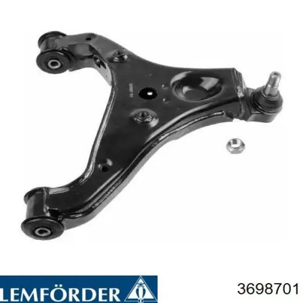 Wahacz zawieszenia przedniego dolny prawy Lemforder 3698701 cena, od 100,69 USD