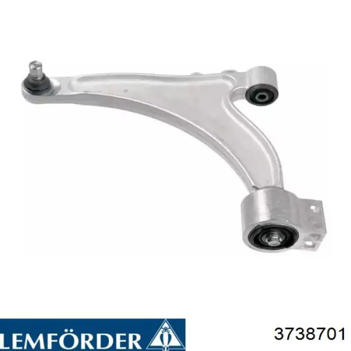 Wahacz zawieszenia przedniego dolny lewy Lemforder 3738701 cena, od 103,75 USD
