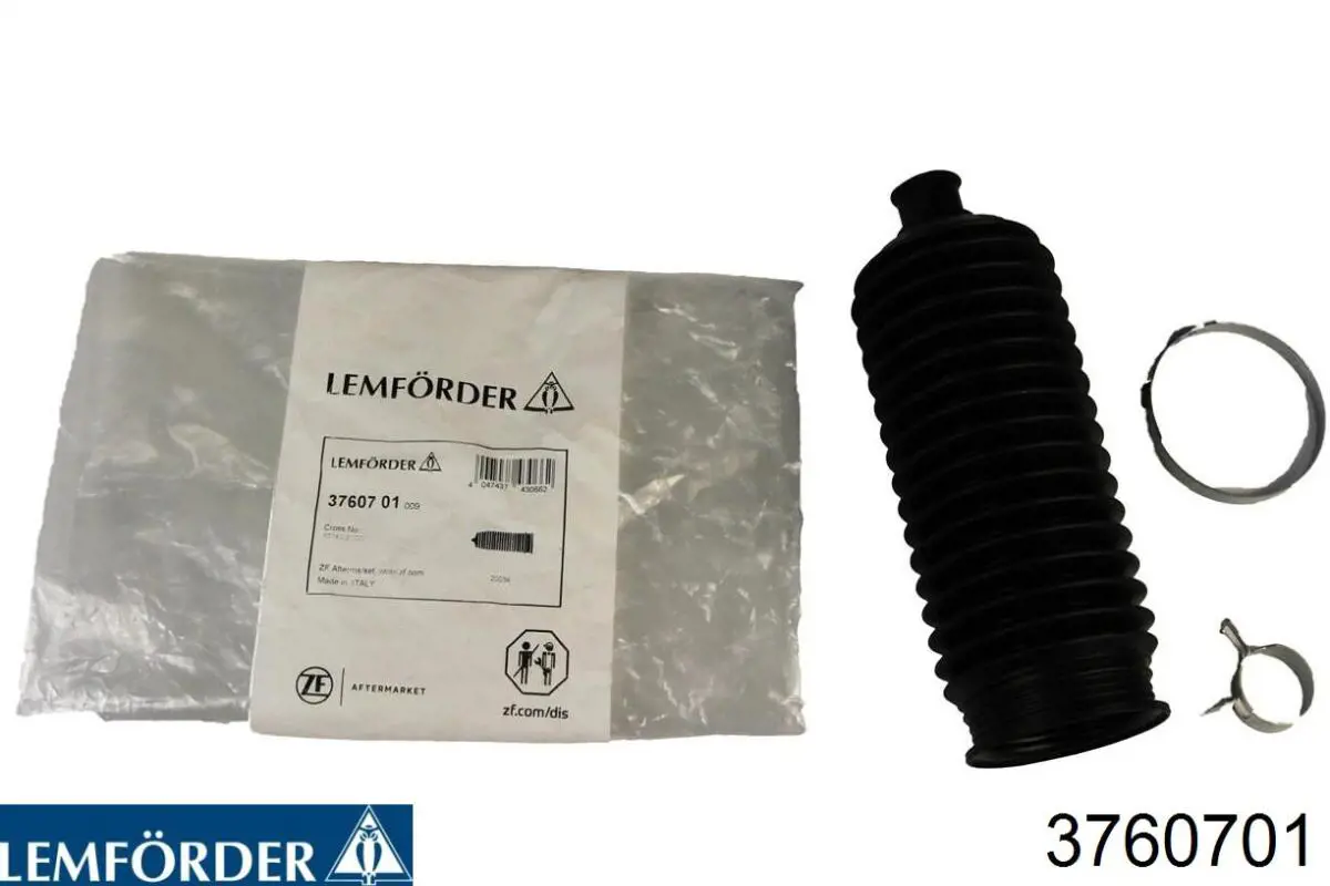 Osłona mechanizmu kierowniczego (maglownicy) Lemforder 3760701 cena, od 7,04 USD