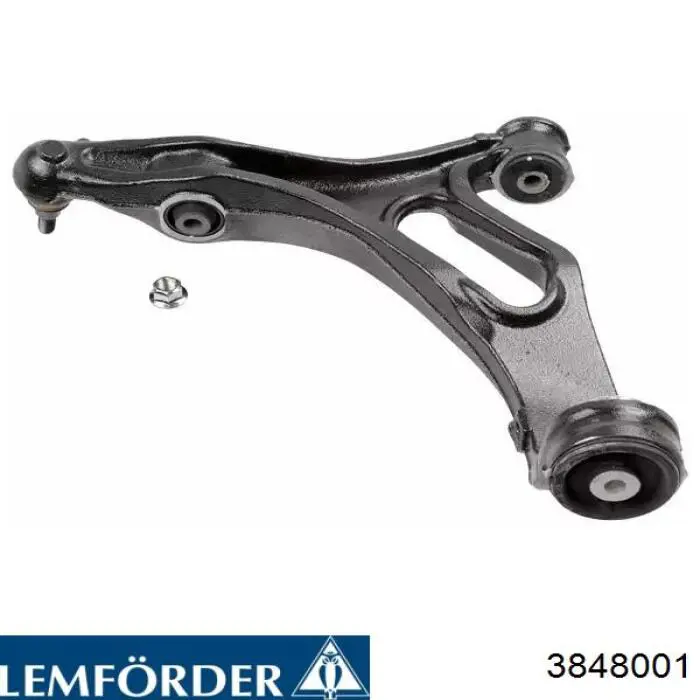 3848001 Lemforder Wahacz zawieszenia przedniego dolny lewy