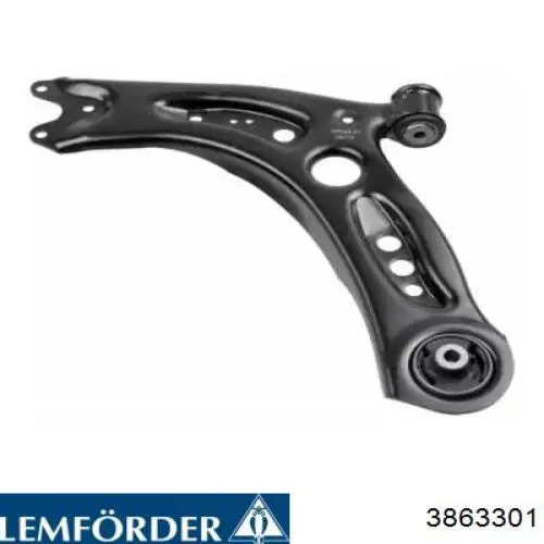 Wahacz zawieszenia przedniego dolny lewy Lemforder 3863301 cena, od 51,97 USD
