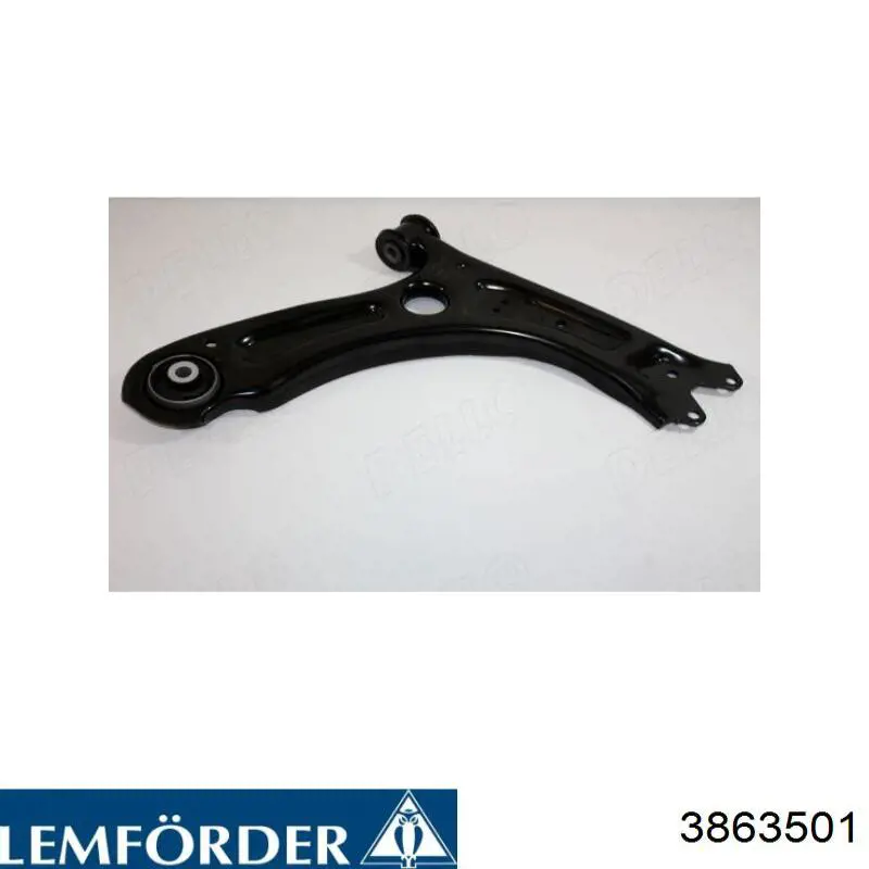 3863501 Lemforder Wahacz zawieszenia przedniego dolny lewy