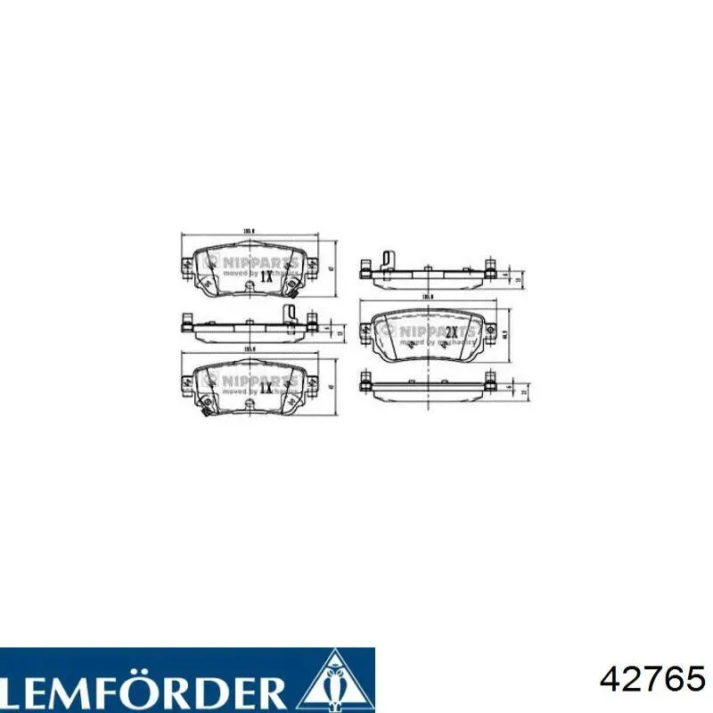 Wahacz zawieszenia przedniego dolny lewy Lemforder 42765 cena, od 58,82 USD