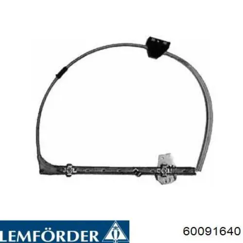 Mechanizm podnoszenia szyby drzwi przednich prawych do Renault 21  L48