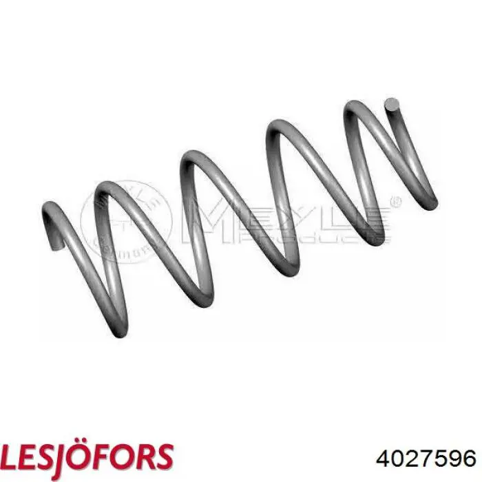 Sprężyna przednia Lesjofors 4027596 cena, od 43,30 USD