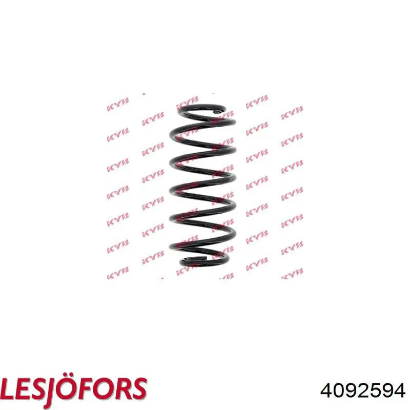 Do koszyka 4092594 Lesjofors Sprężyna przednia