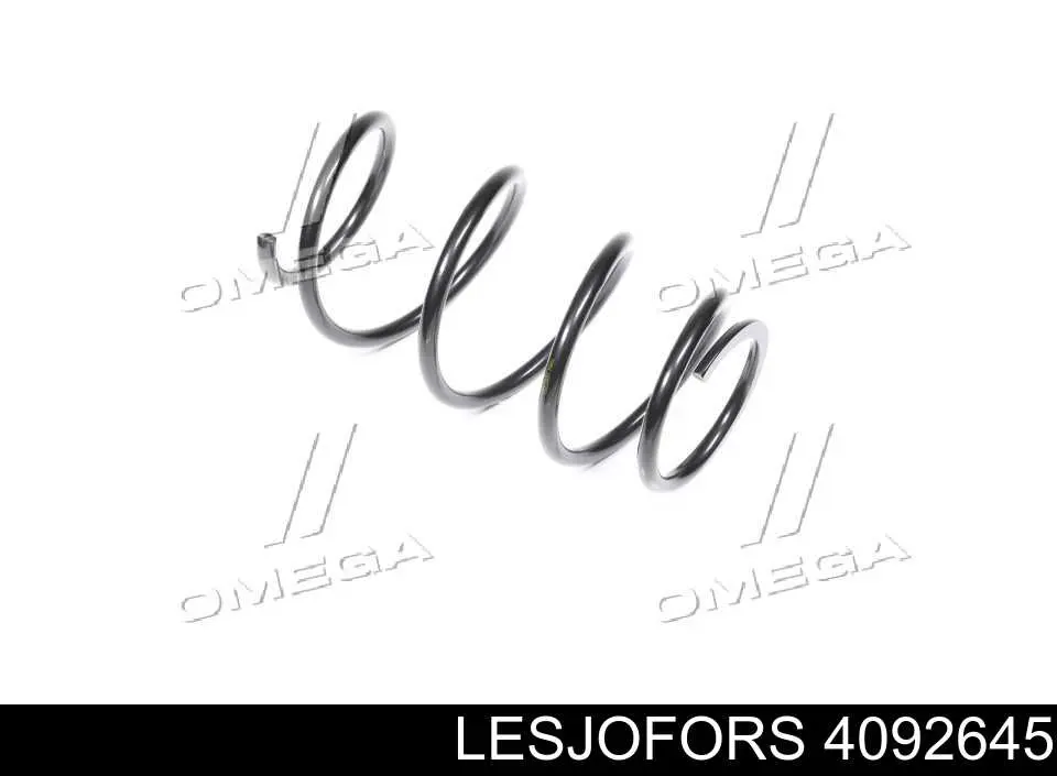 4092645 Lesjofors Sprężyna przednia