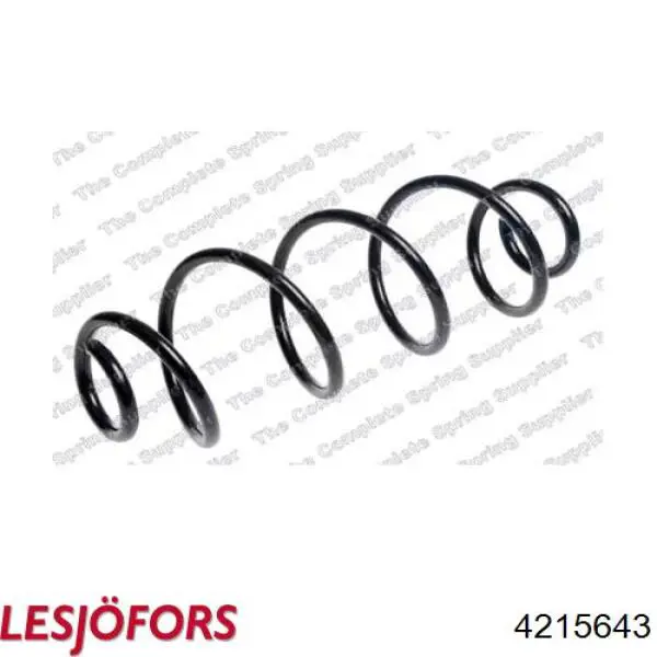 4215643 Lesjofors Sprężyna tylna