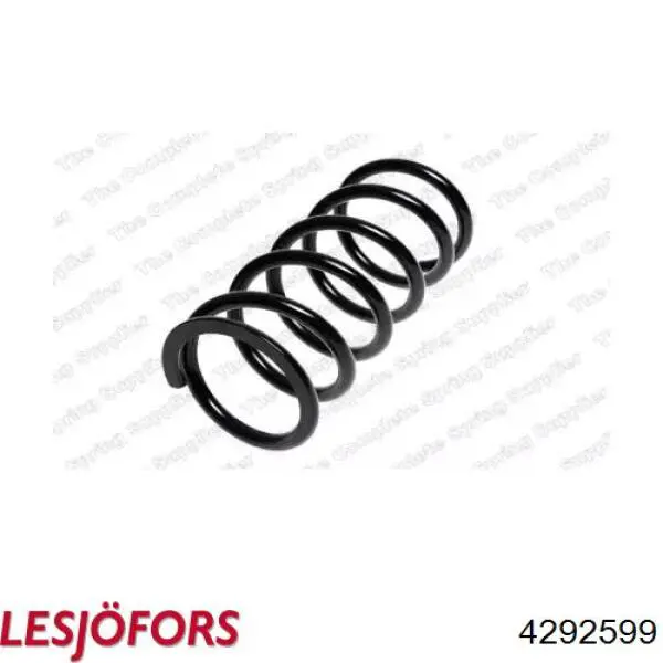Sprężyna tylna Lesjofors 4292599 cena, od 82,78 USD