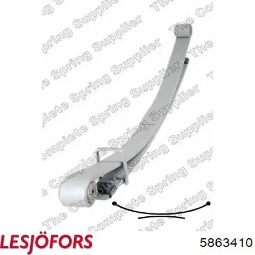 8200879921 Renault (RVI) Resor tylny