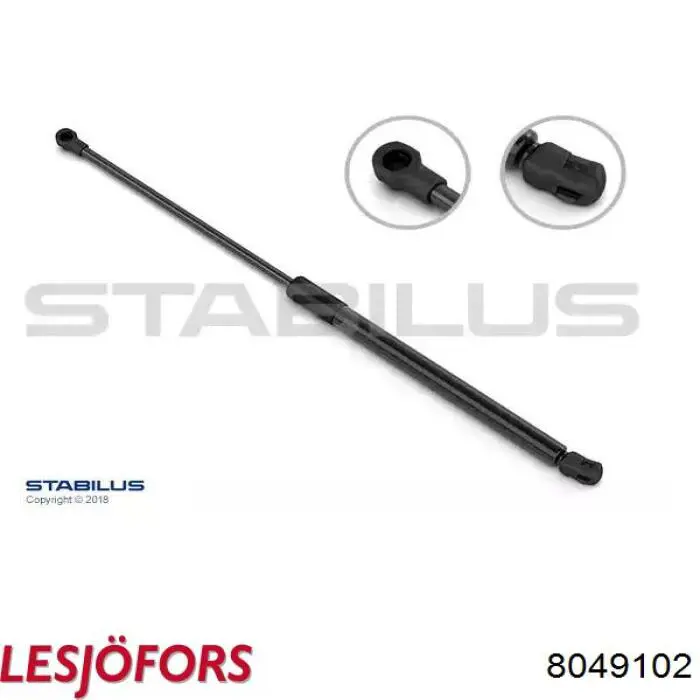 Do koszyka MRB90968 MarkBest Amortyzator maski