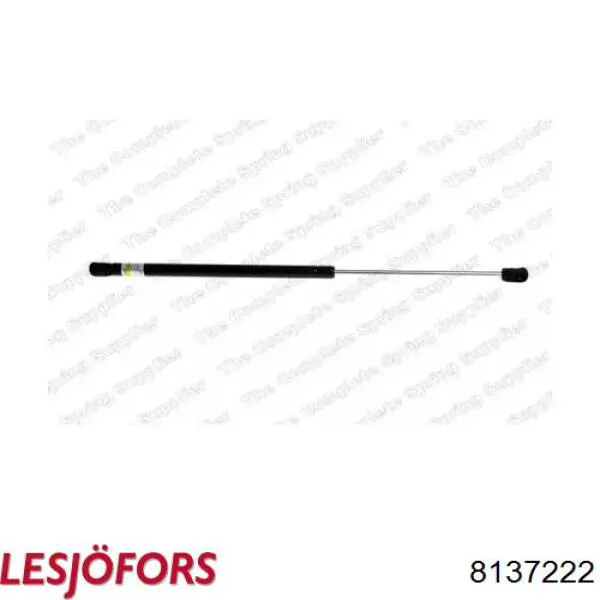 Do koszyka 8137222 Lesjofors Amortyzator klapy bagażnika (3/5 drzwi-tylnych)
