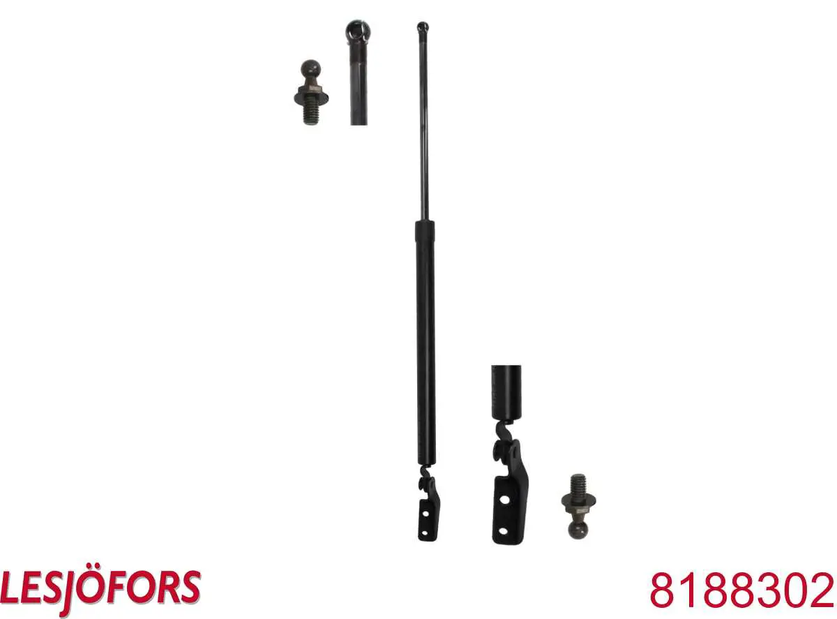 Amortyzator klapy bagażnika (3/5 drzwi-tylnych) Subaru Forester II SUV (S11, SG) (2002 - 2007) cena, od 44,41 USD