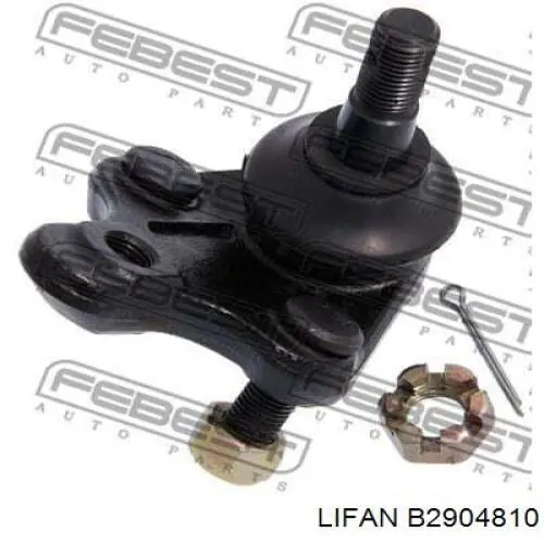 Sworzeń wahacza dolny Lifan B2904810 cena, od 14,47 USD