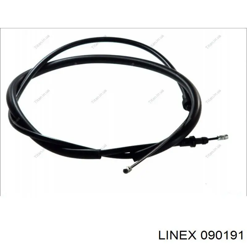 Linka hamulca ręcznego tylna prawa Linex 090191 cena, od 16,22 USD
