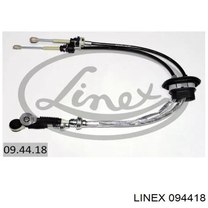 1637136980 Peugeot/Citroen Linka dźwigni zmiany biegów podwójna