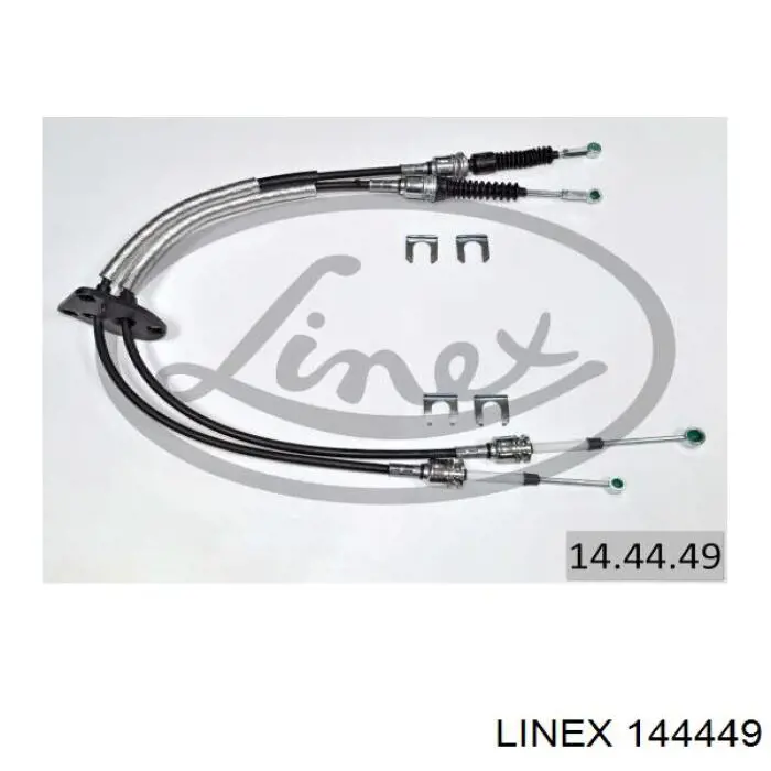 5801317933K Iveco Linka dźwigni zmiany biegów podwójna