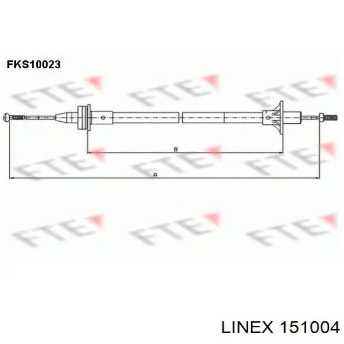 Do koszyka 151004 Linex Linka sprzęgła