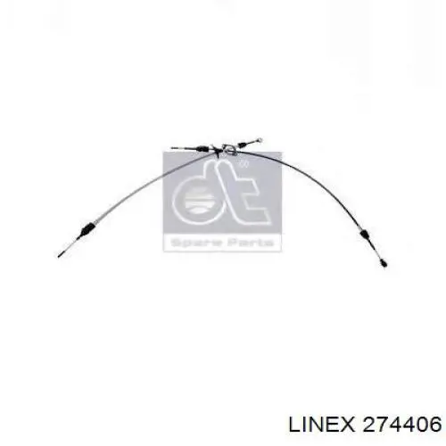 Do koszyka 274406 Linex Linka dźwigni zmiany biegów podwójna