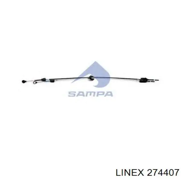 274407 Linex Linka dźwigni zmiany biegów podwójna