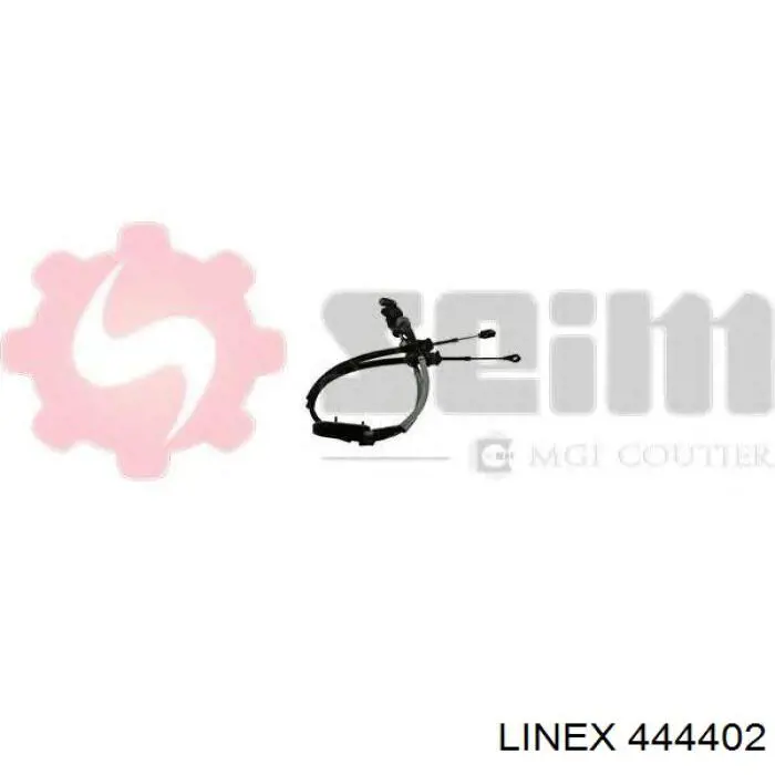 444402 Linex Linka dźwigni zmiany biegów podwójna