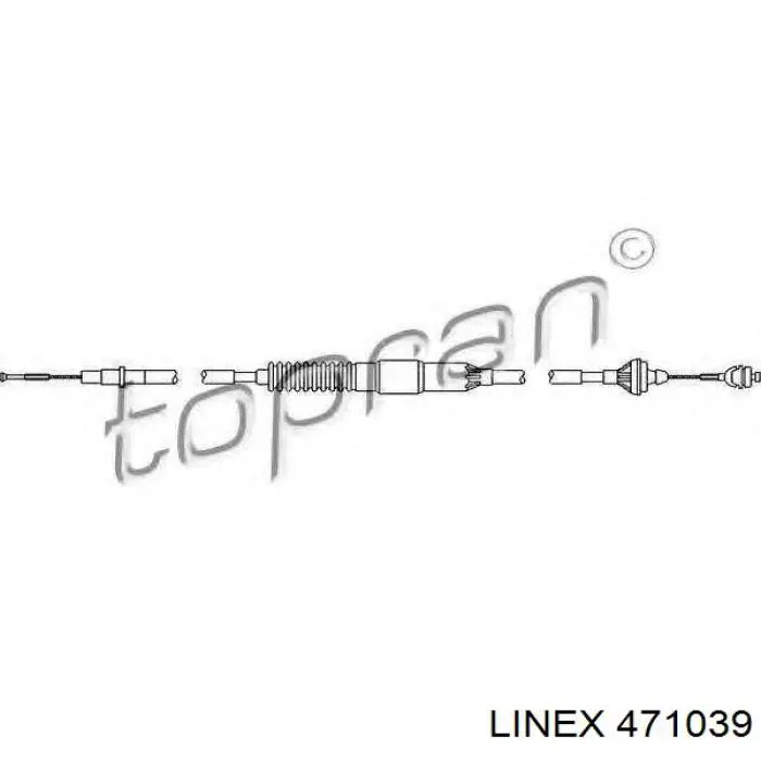 Linka sprzęgła Linex 471039 cena, od 23,49 USD