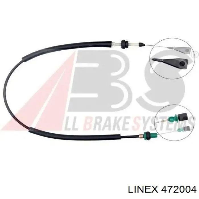 Linka gazu 550360 Adriauto