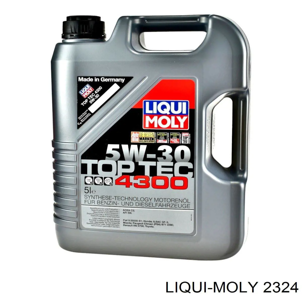 Olej do silnika Liqui Moly 2324 cena, od 73,25 USD