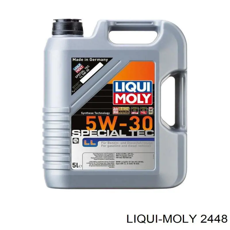 Olej do silnika Liqui Moly 2448 cena, od 51,90 USD