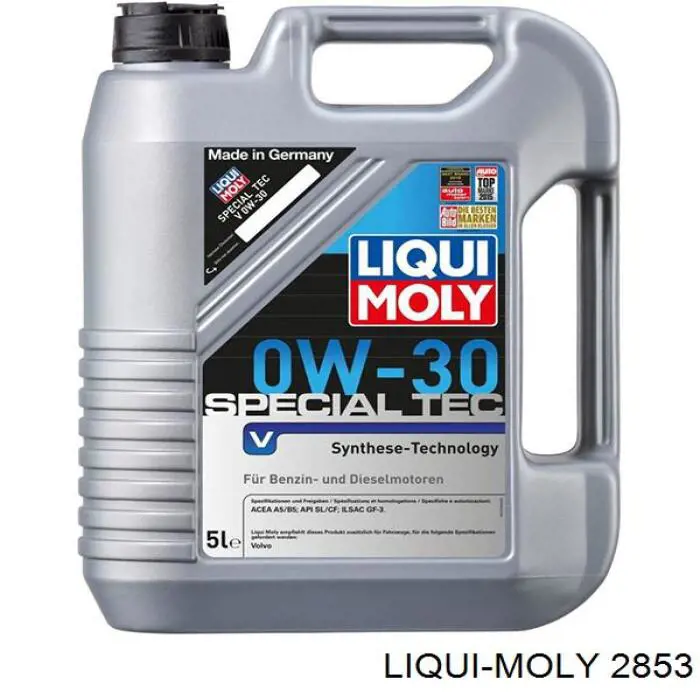 Olej do silnika Liqui Moly 2853 cena, od 90,20 USD