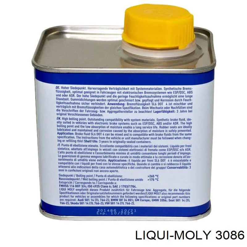 Do koszyka 3086 Liqui Moly Płyn hamulcowy