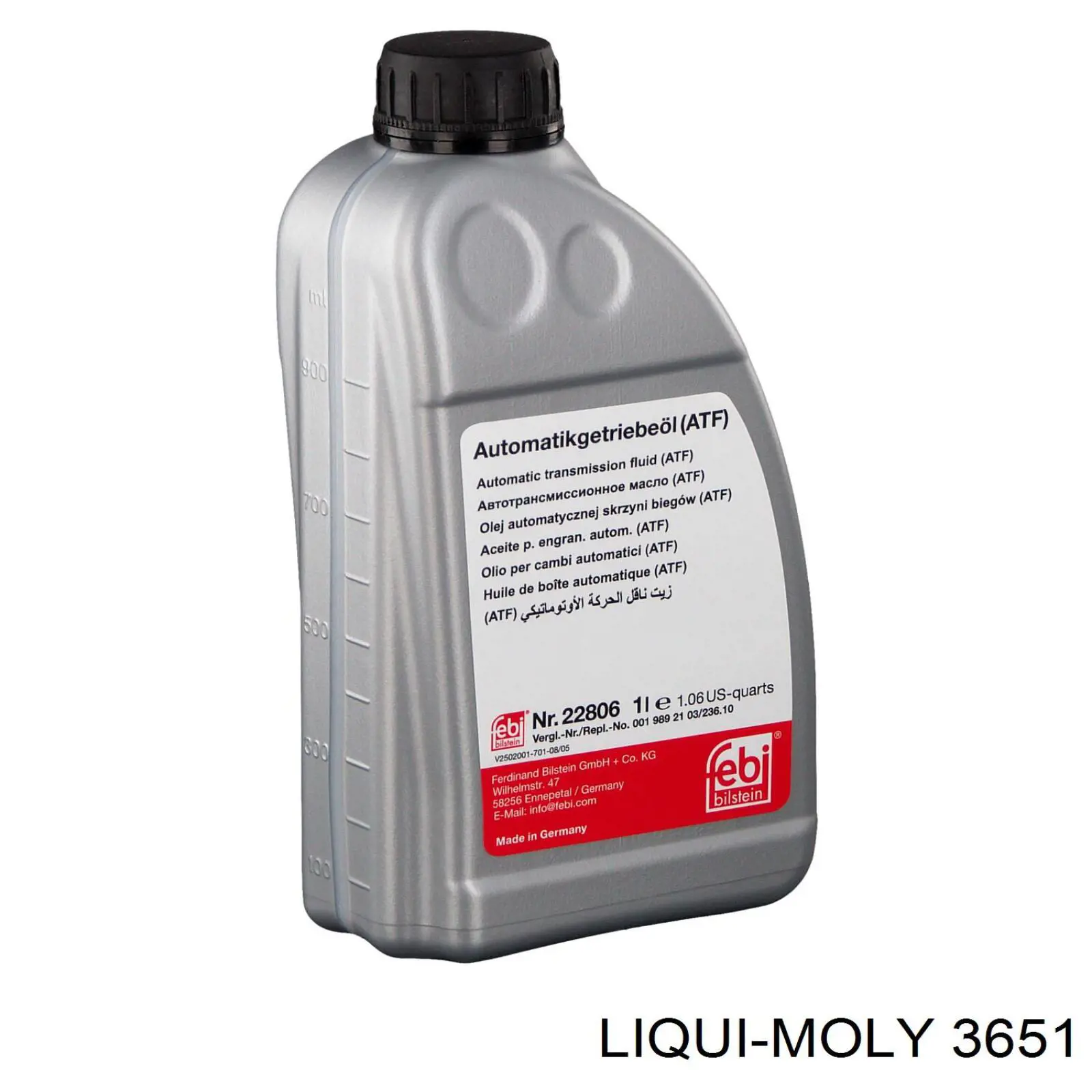 Olej przekładniowy Liqui Moly 3651 cena, od 18,63 USD