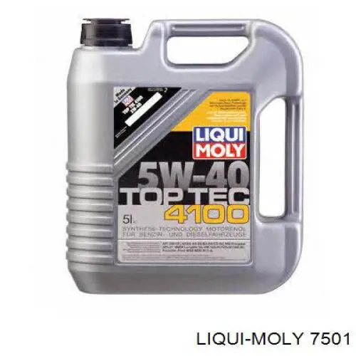 Olej do silnika Liqui Moly 7501 cena, od 65,01 USD