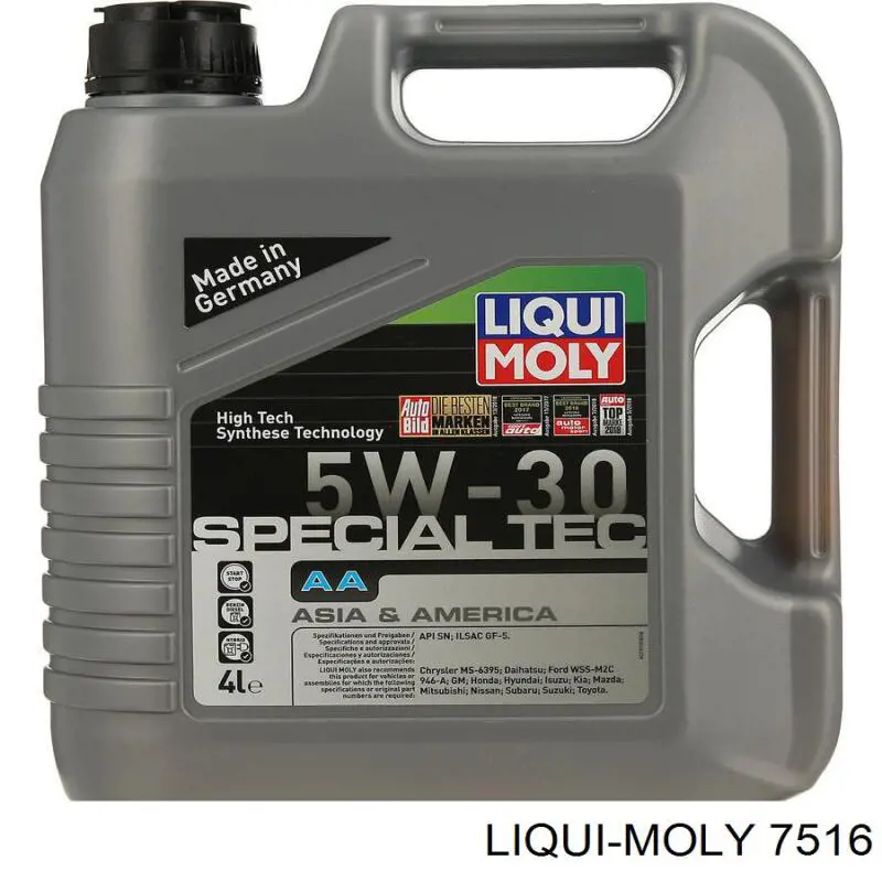 Olej do silnika Liqui Moly 7516 cena, od 18,19 USD